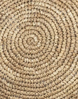 Raffia Round Pillow