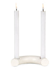 C Shaped Concrete Candle Holder