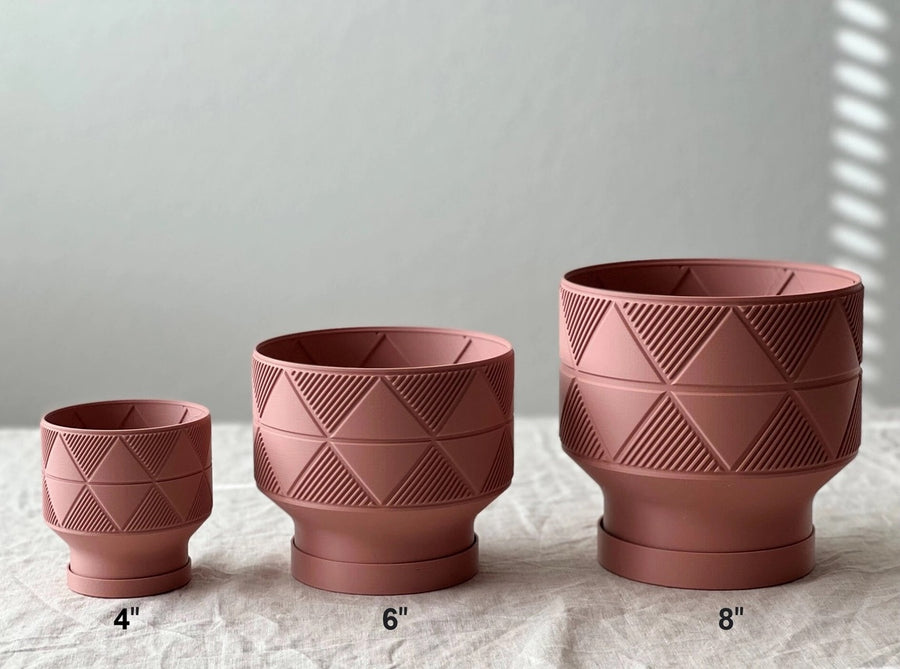 Blush Lightweight Planter Pot