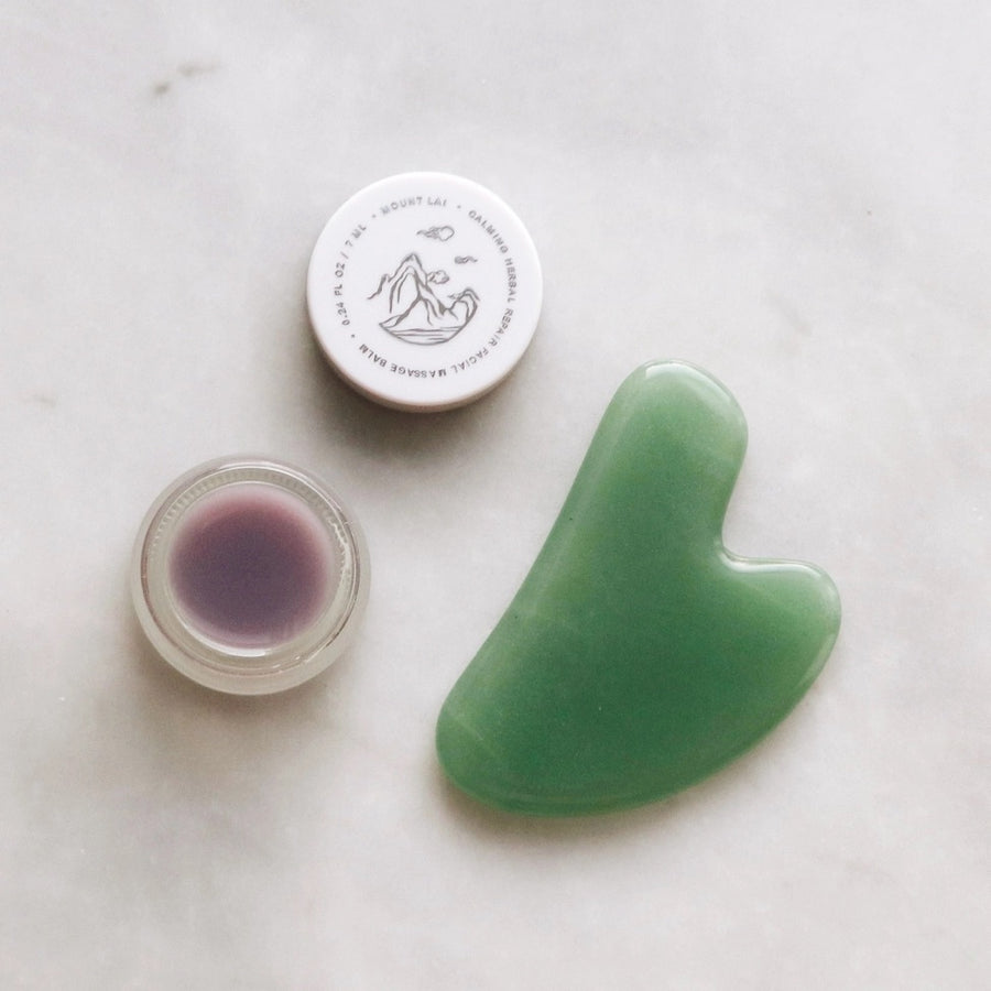 The Revitalizing Jade Gua Sha Essentials Set