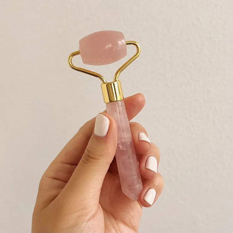 Mini Rose Quartz Facial Roller