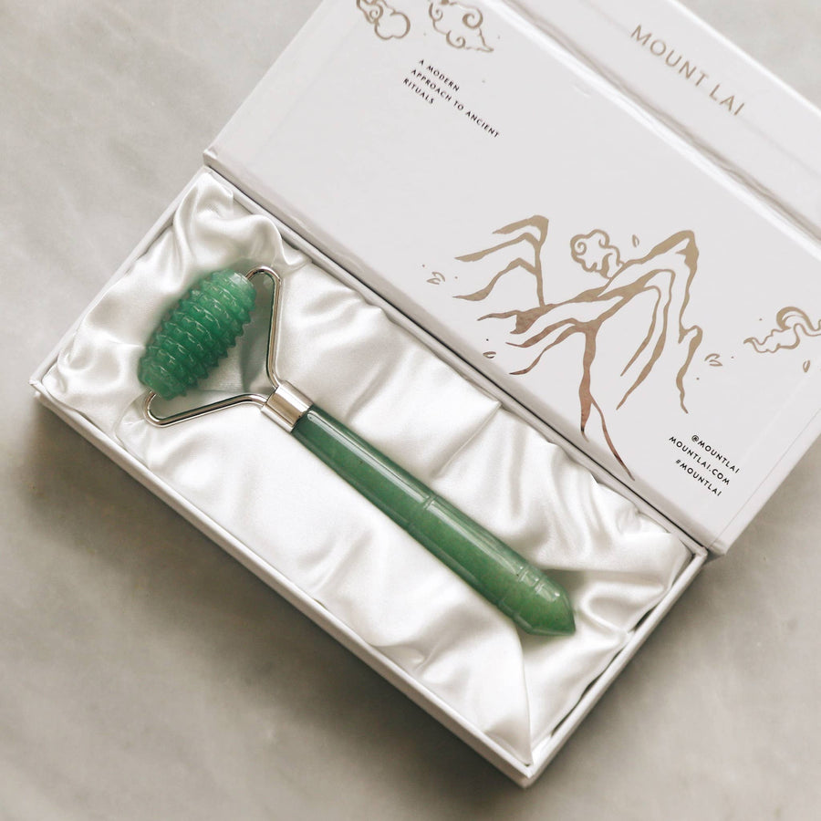 The Jade Textured Facial Roller