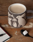 Timber Imprint Ceramic Mug