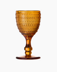 Beaded Goblet Wine Drinking Glass