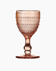Beaded Goblet Wine Drinking Glass