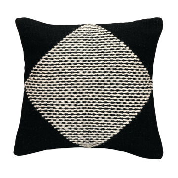 Black Stripe Pillow