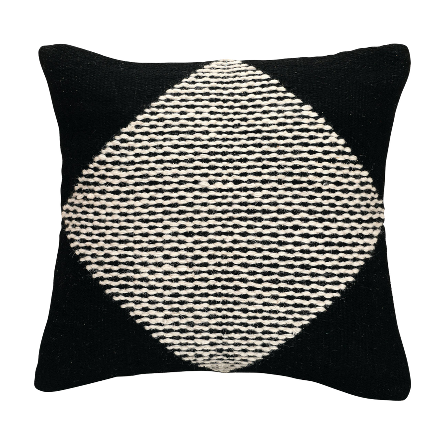 Black Stripe Pillow