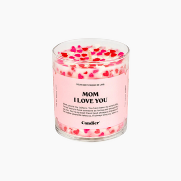 Mom I Love You Candle