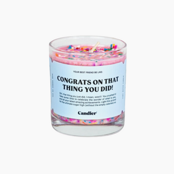 Congrats Candle