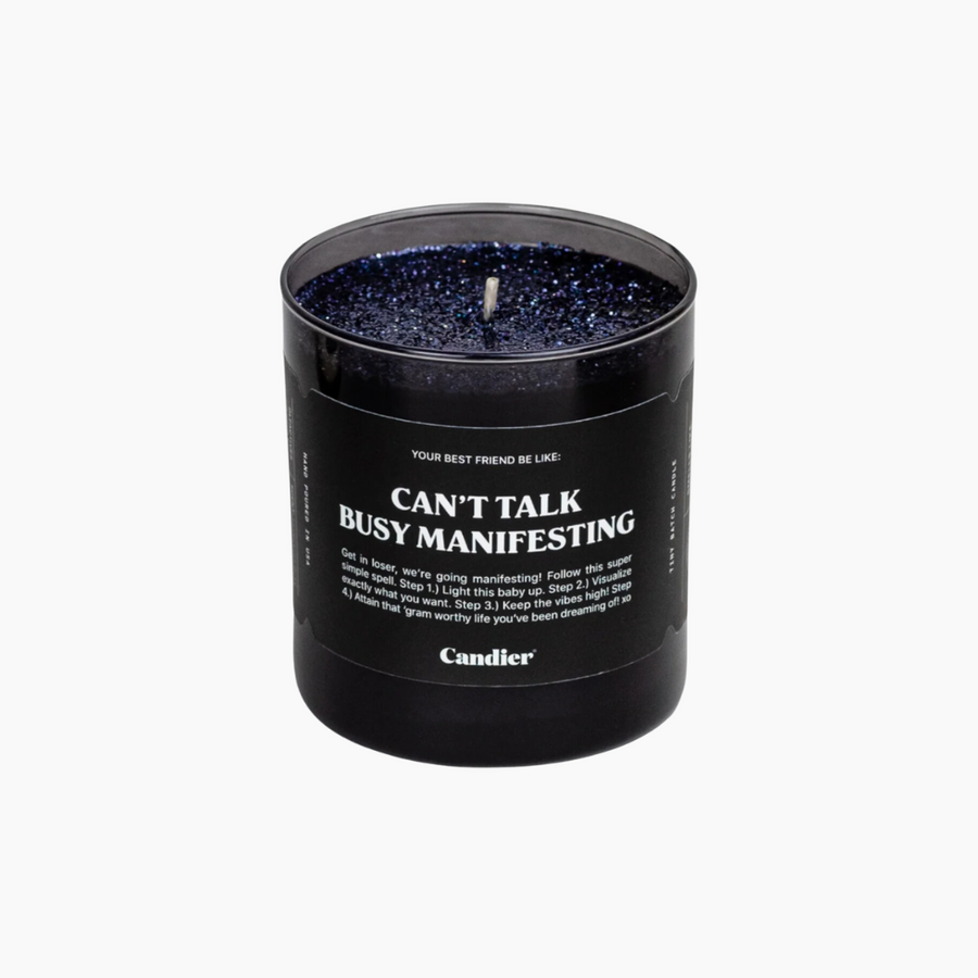 Can't Talk Busy Manifesting Candle