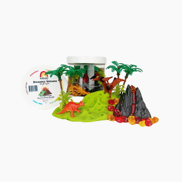 Dinosaur Volcano Dough-To-Go Play Kit
