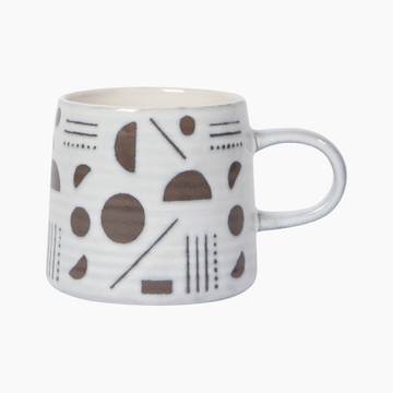 Domino Imprint Stoneware Mug