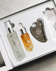 The Brightening Stainless Steel Gua Sha Essentials Set