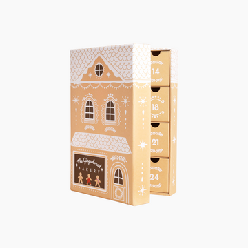 Fill Your Own Gingerbread Advent Calendar