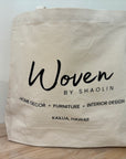 WOVEN by Shaolin Canvas Totes