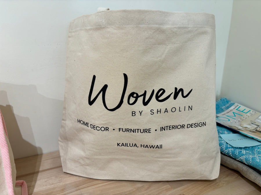 WOVEN by Shaolin Canvas Totes
