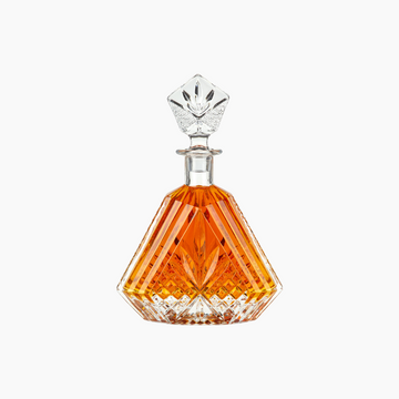 Vintage-Style Irish-Cut Crystal Whiskey Decanter