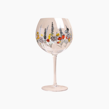 Wildflower Gin Glass