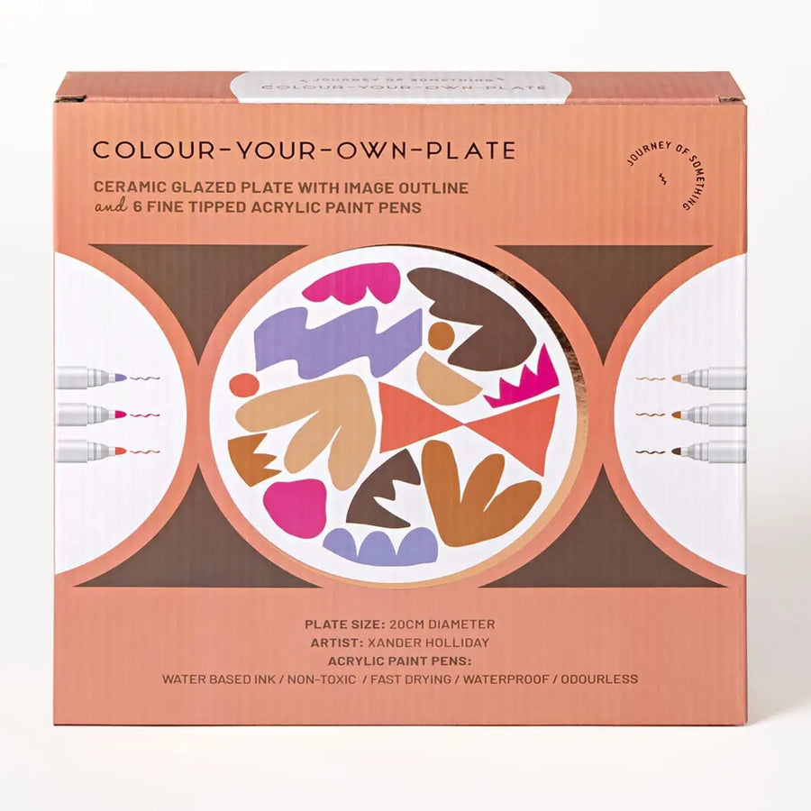 Paint Your Own Plate Diy Craft Kit