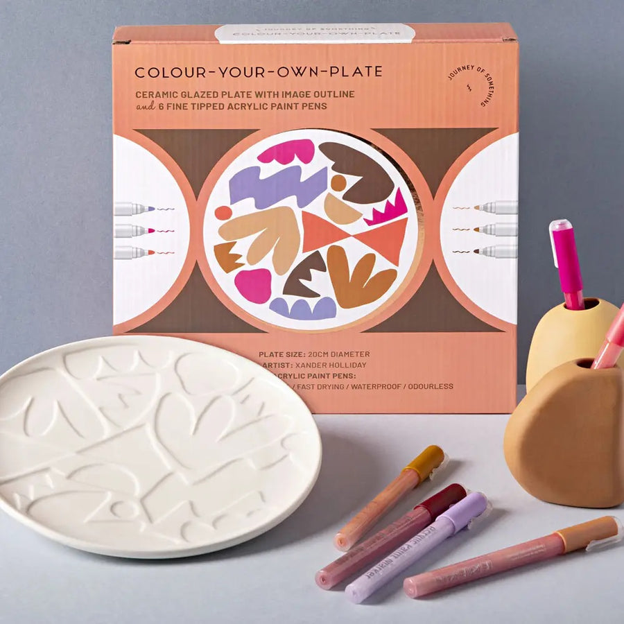 Paint Your Own Plate Diy Craft Kit