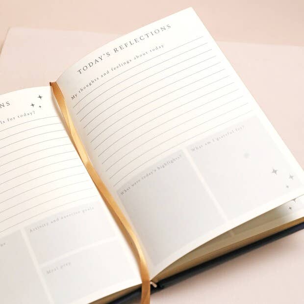 Blue Celestial Positivity Planner