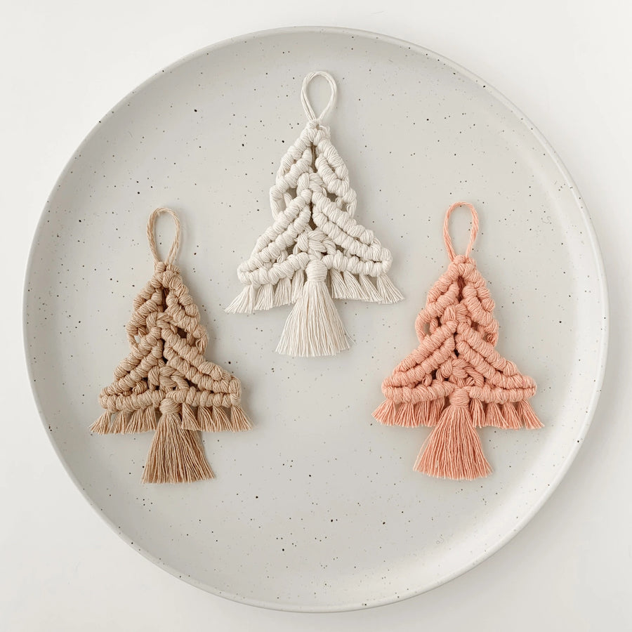 Macrame Tree Ornament