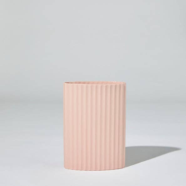 Ripple Oval Vase (M)