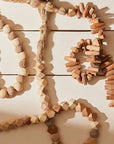 Boho Decor Wooden Beads Garland
